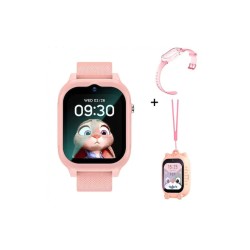 Αδιάβροχο Παιδικό Smartwatch 4G με Εντοπισμό GPS LBS και Βιντεοκλήσεις - Awei H29 - Ροζ