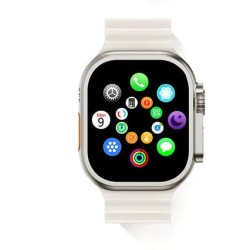 Z77 Ultra 49mm Smartwatch με Παλμογράφο (Γκρι) 