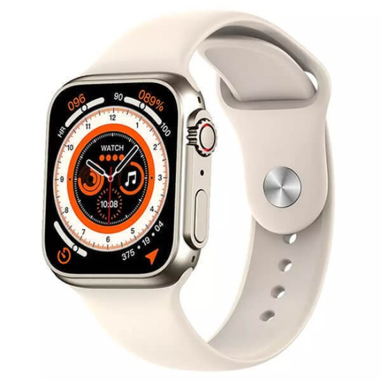 Z76 Ultra Gold 49mm Έξυπνο ρολόι πλήρους οθόνης/Bluetooth Calling/NFC/Real Turnbuckle Design