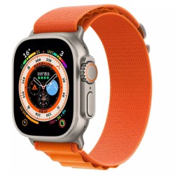 T800 Ultra 44mm Smartwatch με Παλμογράφο (Πορτοκαλί)
