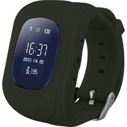 SMARTWATCH-Παιδικό ρολόι με ενσωματωμένη συσκευή εντοπισμού GPS και τηλέφωνο Μαύρο- OEM Q50