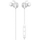 Remax Μαγνητικά Bluetooth RB-S10 Λευκό