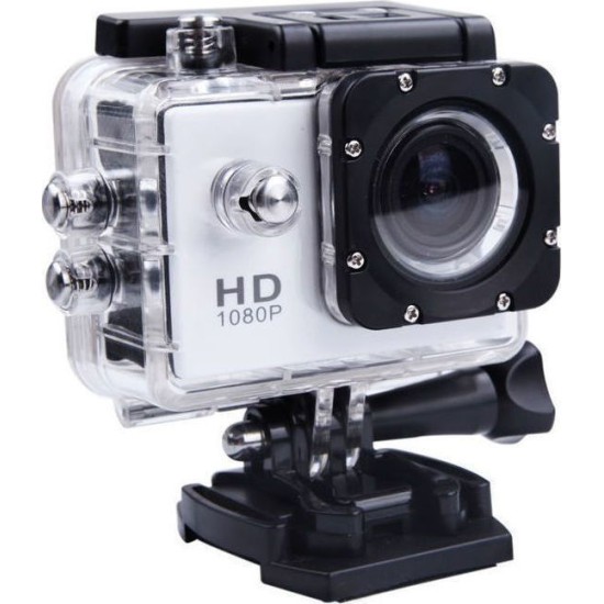 Αδιάβροχη κάμερα Sport Action HD SDV3 Ασημί