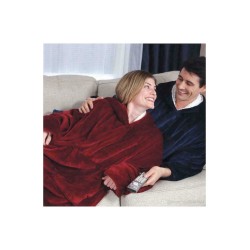8110 Κουβέρτα Fleece King Size 70x90εκ. Κόκκινο Βουργουνδίας