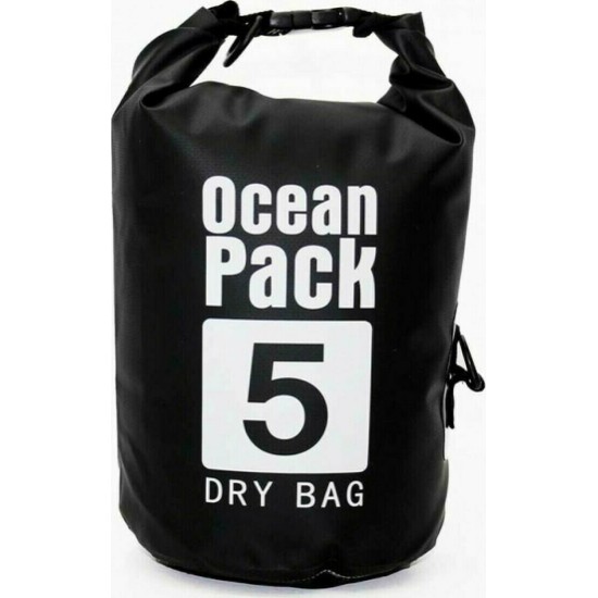 Αδιάβροχος Σάκος Παραλίας 5L - Waterproof Dry Bag ΟEM Κόκκινο