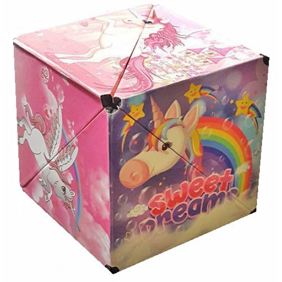 Design Unicorn Κύβος Σπαζοκεφαλιά με 72 Σχήματα Changeable Magnetic Magic Cube
