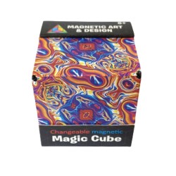 Design ART Κύβος Σπαζοκεφαλιά με 72 Σχήματα Changeable Magnetic Magic Cube