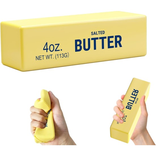 Realistic Butter Stick Squishy Soft Squeeze Toys