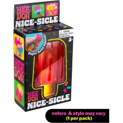 Schylling Needoh Nice-Sicle - Sensory Squeeze Toy Rainbow Colour 8.5cm