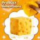 Simulation Squishy Square Cheese Stress Relief Fidget Toys