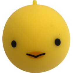 Squeezy ball ANTISTRESS BALL FACE ΚΙΤΡΙΝΟ OEM
