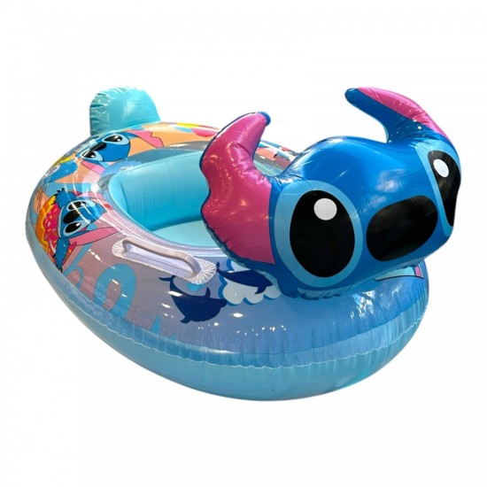 Φουσκωτό Stich Baby Float για Παιδιά Μέχρι 3 Ετών Μπλε oem 65x45 cm