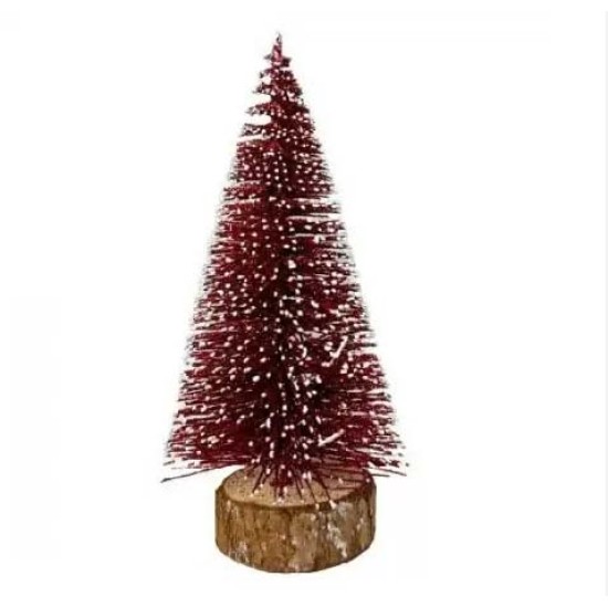 ΔΕΝΤΡΑΚΙ ΓΡΑΦΕΙΟΥ ΚΟΚΚΙΝΟ ΜΕ ΦΩΣ ΜΙΚΡΟ ΜΕ ΒΑΣΗ ΚΟΡΜΟ 15cm