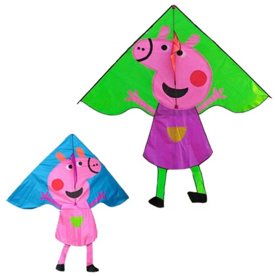 Χαρταετός Peppa με Σπάγο 65x120εκ Χαρταετός Peppa με Σπάγο 65x120εκ