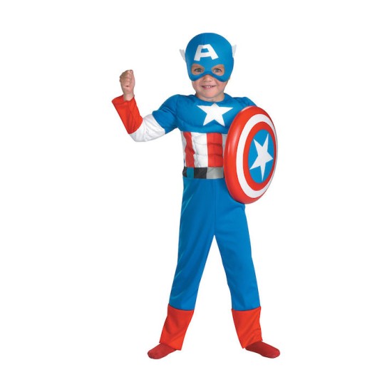 Αποκριάτικη Παιδική Στολή CAPTAIN AMERICA BG-302