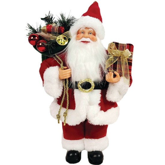 Άγιος Βασίλης Αληθοφανής Δ΄ωρα 60cm Xmasfest 1133547