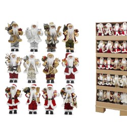 Άγιος Βασίλης Αληθοφανής Διακοσμητικός Διάφορα Σχέδια 30cm Xmasfest 1133599