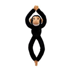 Λούτρινο Friends Hanging Squirrel Monkey Black 51 εκ.
