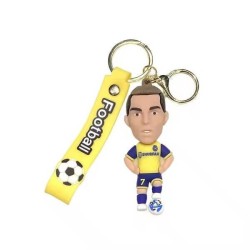 Μπρελόκ 3D Σιλικόνης Football Stars Cristiano Ronaldo Al Nassr 8 Εκ 