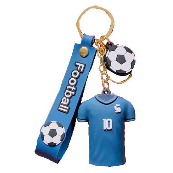 Μπρελόκ 3D Σιλικόνης 21cm Ποδοσφαιρική Φανέλα Football Stars  oem - Mbappe