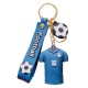 Μπρελόκ 3D Σιλικόνης 21cm Ποδοσφαιρική Φανέλα Football Stars  oem - Mbappe