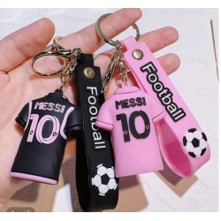 Μπρελόκ 3D Σιλικόνης 21cm Ποδοσφαιρική Φανέλα Football Stars  oem - Messi Miami 