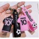 Μπρελόκ 3D Σιλικόνης 21cm Ποδοσφαιρική Φανέλα Football Stars  oem - Messi Miami