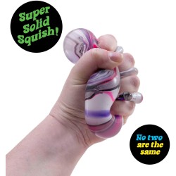 Super Solid Squish Nice Cube Swirl Fidget Toys Slow-Rebound Soft Sensory Ice Cube Multicolour