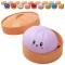 Dumpling Bun Smile Squishy Fidget Toys Soft Sensory Purple