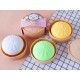 Dumpling Bun Smile Squishy Fidget Toys Soft Sensory Yellow