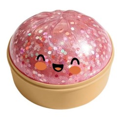 Dumpling Bun Smile Glitter Squishy Fidget Toys Soft Sensory
