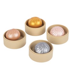 Dumpling Bun Smile Squishy Fidget Toys Soft Sensory