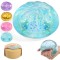 Dumpling Bun Smile Squishy Fidget Toys Soft Sensory Yellow Glitter