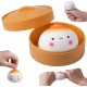Dumpling Bun Smile Squishy Fidget Toys Soft Sensory Pink XL 9εκ.ORANGE