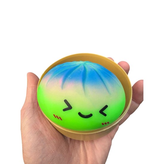 Squishy Αφρώδες Πολύχρωμο Dumpling xl 9εκ.