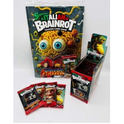 Άλμπουμ Συλλογής για Κάρτες Italian Brainrot - Trading card Game & 4 φακελάκια με 12 κάρτες oem