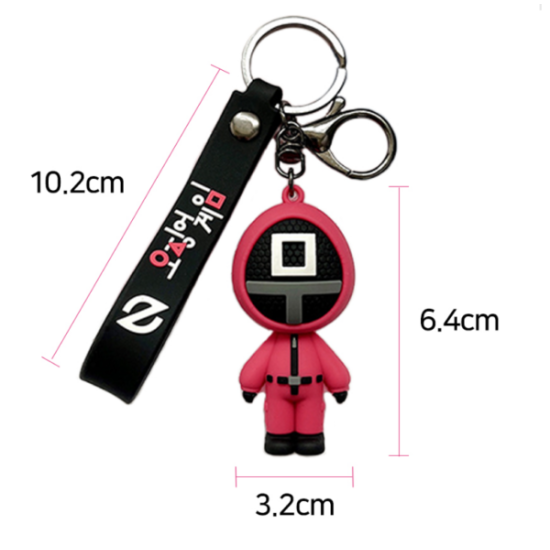 Squid Game παιχνίδι,Σετ κορεατικό παιχνίδι gonggi & Squid Μπρελόκ Season 2 NEW VIRAL GAME