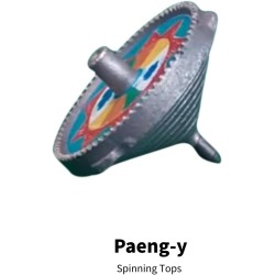 Paeng-y (Spinning Tops) Silver Squid Game παιχνίδι, Season 2 NEW VIRAL GAME
