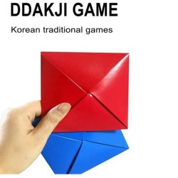Squid Game παιχνίδι, κορεατικό παιχνίδι Ddakji Game Paper flip Card Season 2 NEW VIRAL GAME