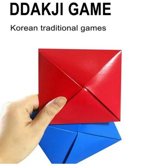 Squid Game παιχνίδι, κορεατικό παιχνίδι Ddakji Game Paper flip Card Season 2 NEW VIRAL GAME