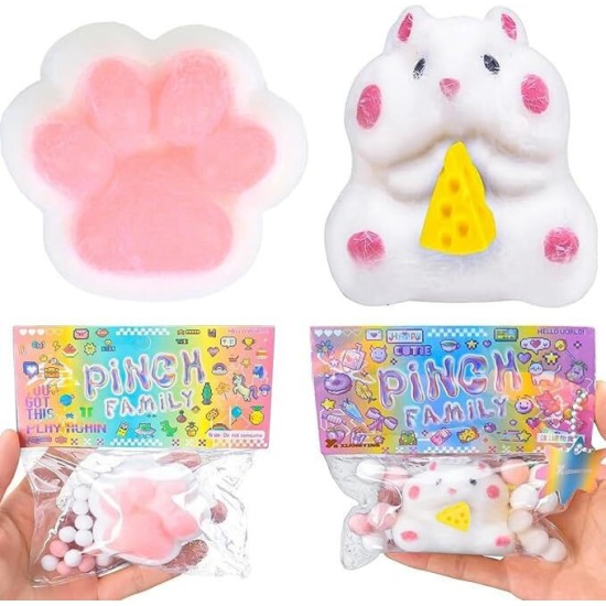 Pinch Squishy Αφρώδες Λευκό