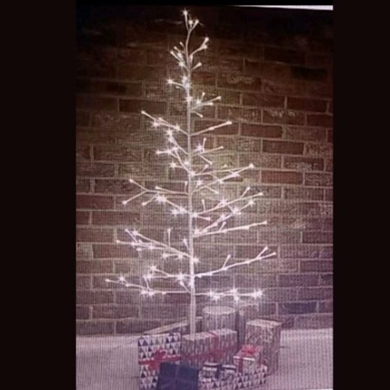 Εορταστικό δέντρο με κλαδιά 150cm – λευκό