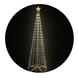 Χριστουγεννιάτικο Δέντρο από Λαμπάκια 154LED 150x50cm