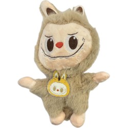 OEM Λούτρινο 25 εκ. εμπνευσμένο από Lovely Labubu Monster Ανοιχτό Πράσινο