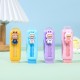 Γόμα Cartoon Pop Mart Cute Labubu Pushable Eraser Drawing Μπλε
