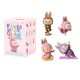 OEM Φιγούρα εμπνευσμένο από Lovely Labubu Monster Lazy Yoga Blind Box