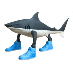 Italian Brainrot Animals Toy Collection Figure Φιγούρα 7εκ. Shark in Sneakers