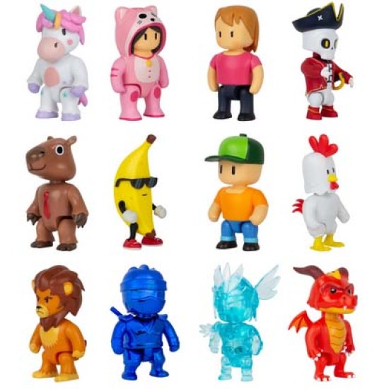 Stumble Guys - 3D Trading Φιγούρα 10εκ. Τυχαίο Σχέδιο με κάρτα Δώρο