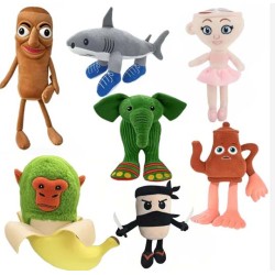 Italian Brainrot Animals Toy Collection Λούτρινο Κουκλάκι 15εκ. Τυχαίο Σχέδιο