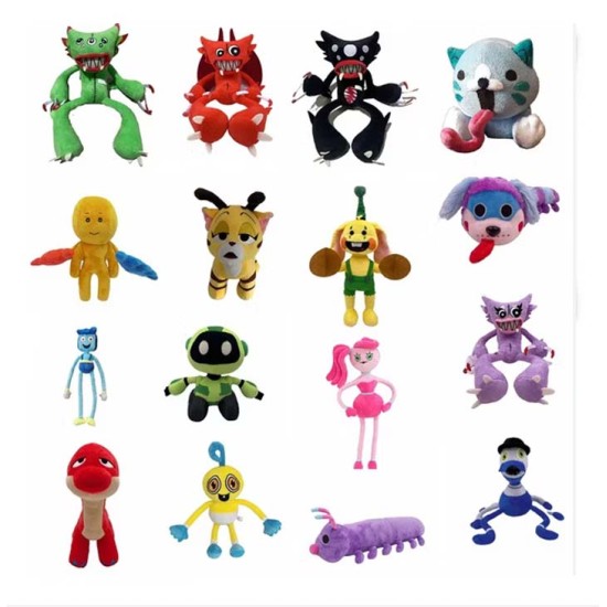 Huggy wuggy poppy playtime Figure Toys Φιγούρα 12εκ. Τυχαίο Σχέδιο με 3 κάρτες Δώρο